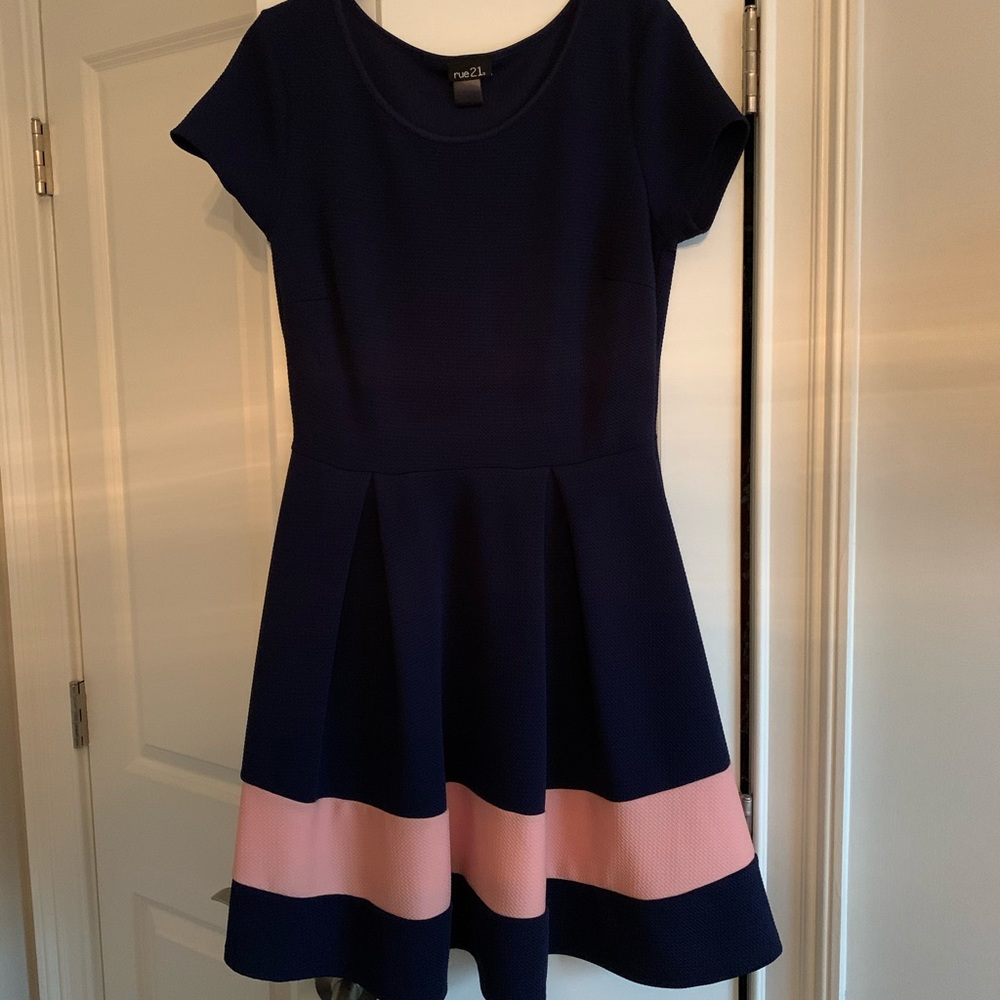 Blue dress